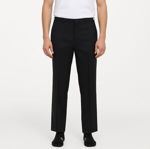 Banana Republic Men's black wool classic fit pants size 34x32 office career